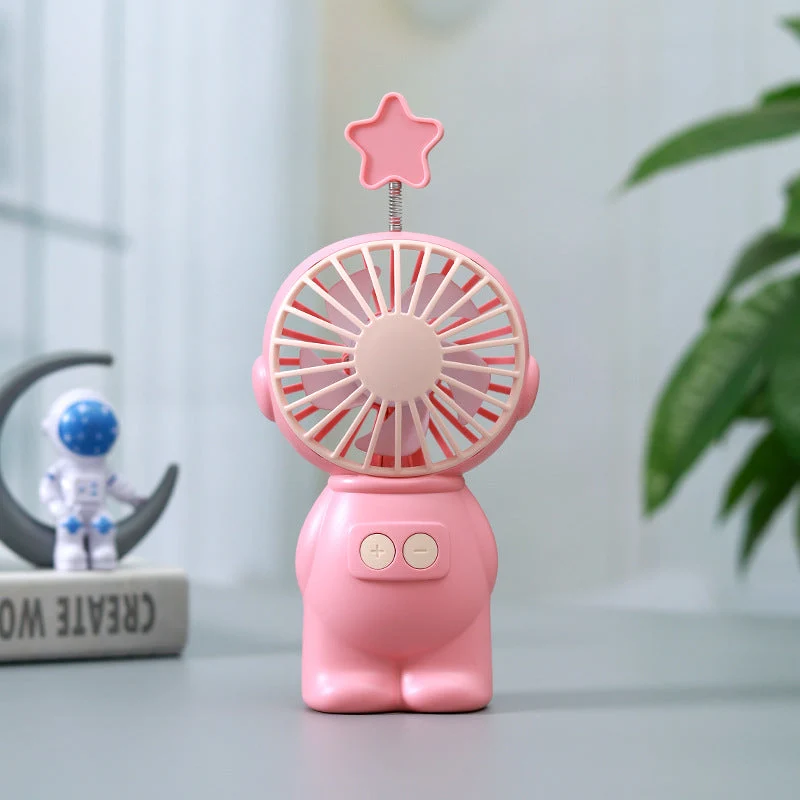 Unisex Bærbar Mini-vifte i kreativt figurd Design Luvikno