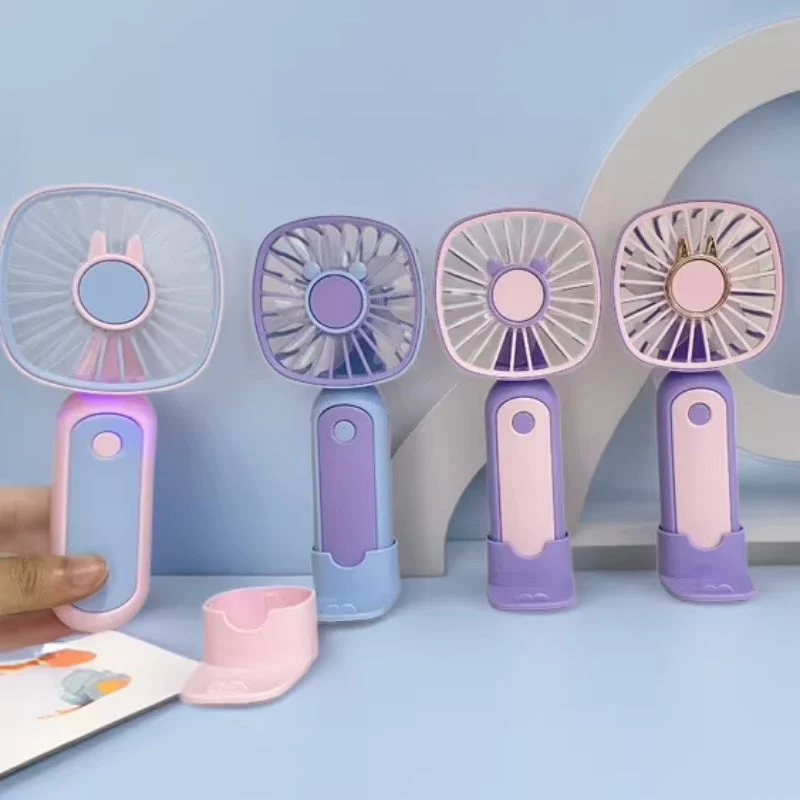 Unisex Bærbar Mini-Håndvifte med kreative funktioner Luvikno