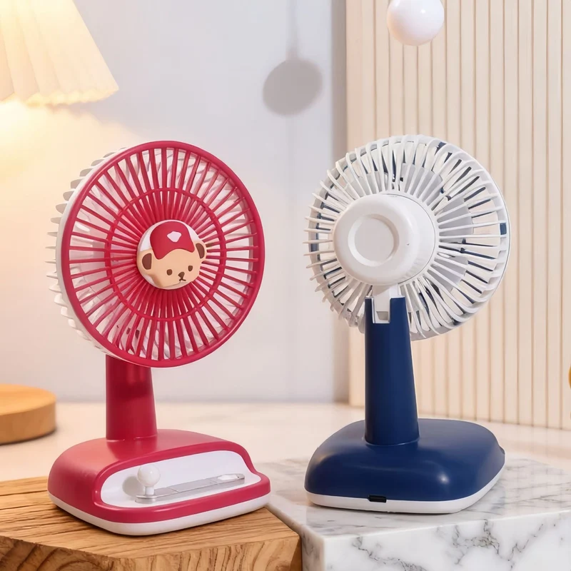 Damer Mini Vifte med USB-tilkobling og variabel vippe mekanisme Luvikno