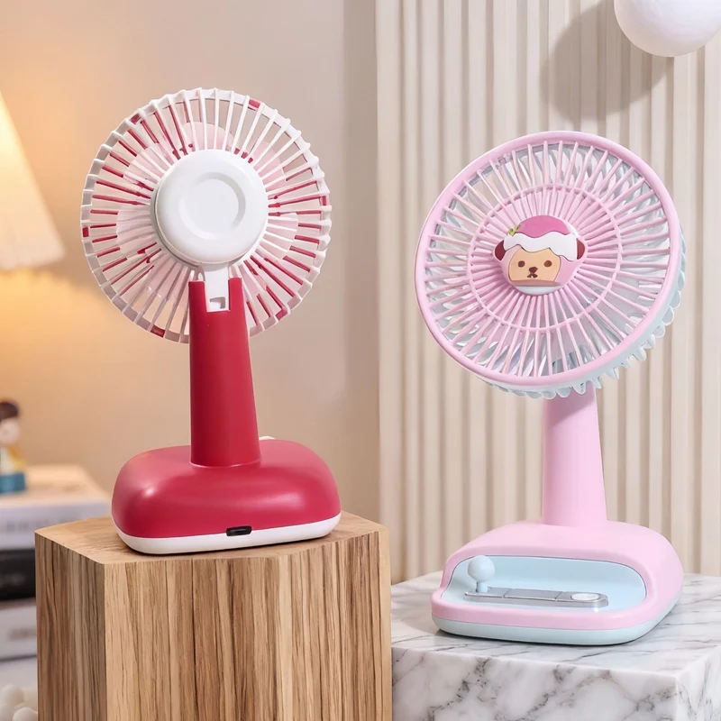 Damer Mini Vifte med USB-tilkobling og variabel vippe mekanisme Luvikno