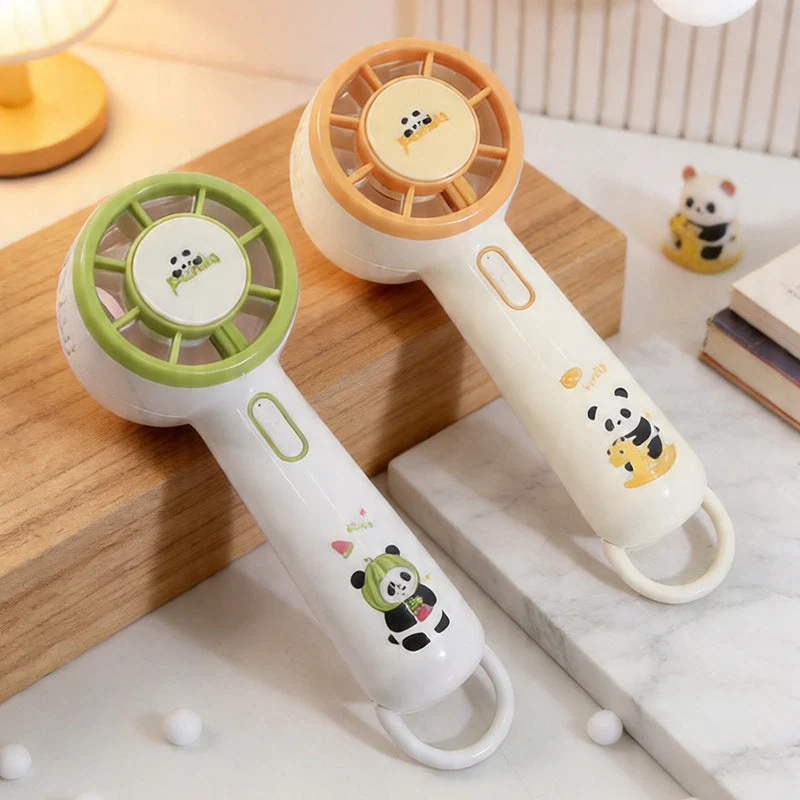 Kvinnors kreativa handfläkt med LED-ljus Luvikno