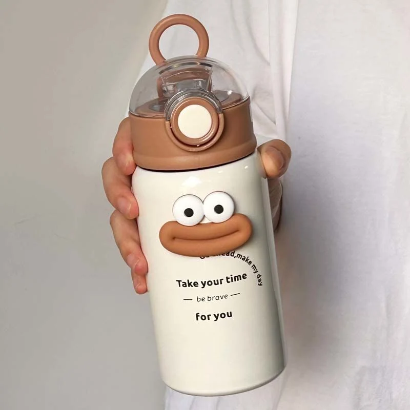 Dame Wasserflasche Luvikno for barn med morsomt design