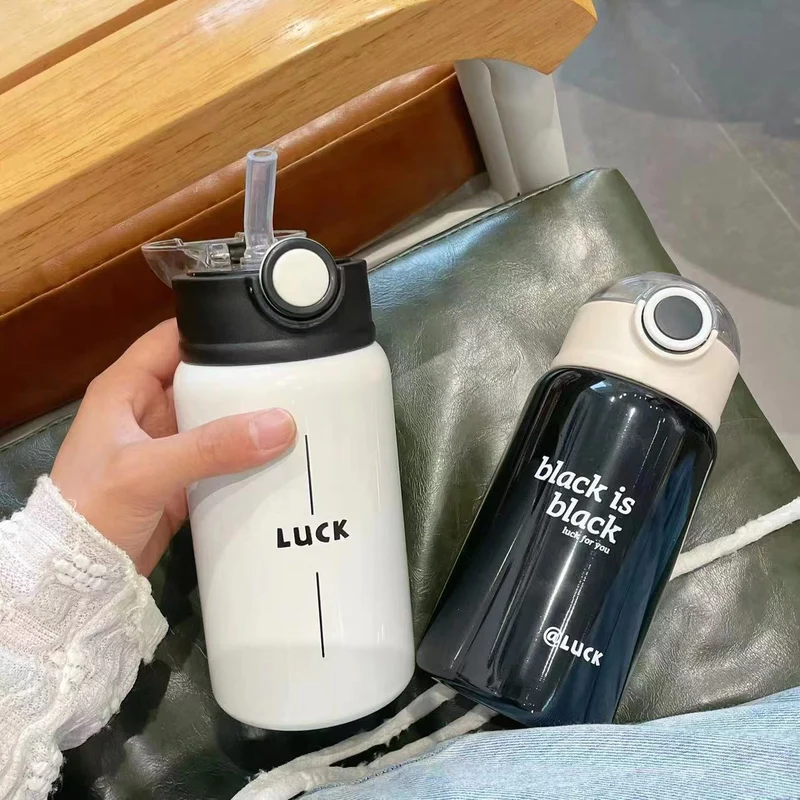 Dame Wasserflasche Luvikno for barn med morsomt design