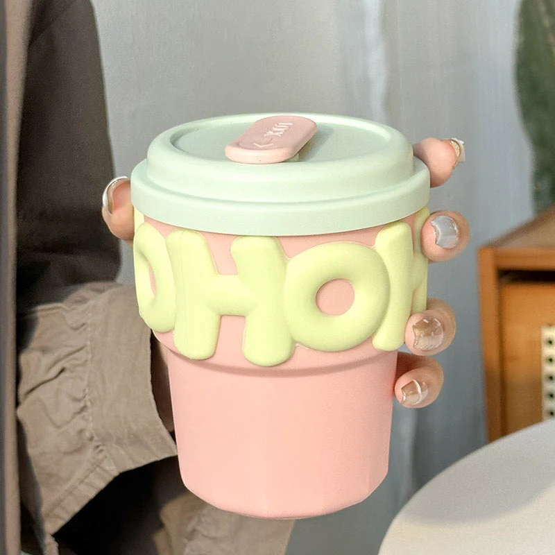 Damen lustige Trinkbecher mit tierischem Motiv Luvikno