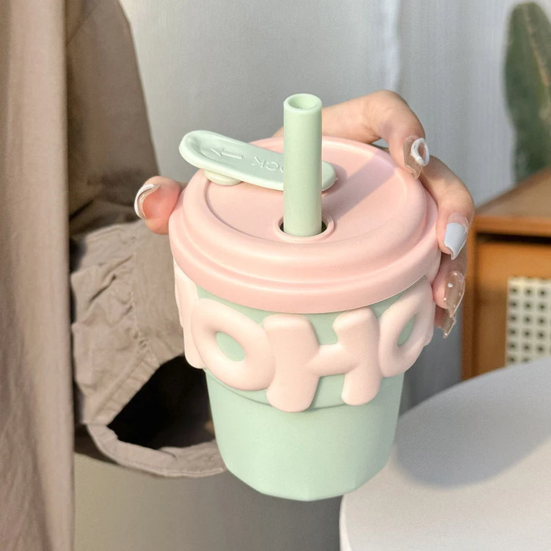 Damen lustige Trinkbecher mit tierischem Motiv Luvikno