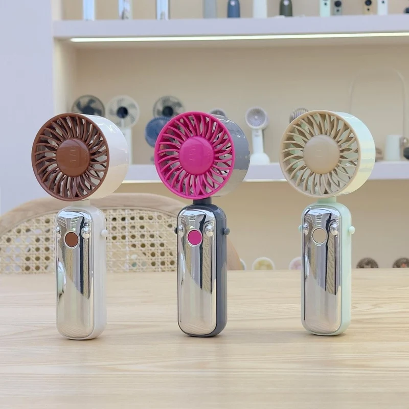 Unisex Bærbar Håndvifte med kraftig batteri og kompakt design Luvikno