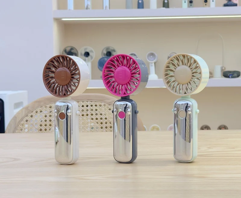 Unisex Bærbar Håndvifte med kraftig batteri og kompakt design Luvikno
