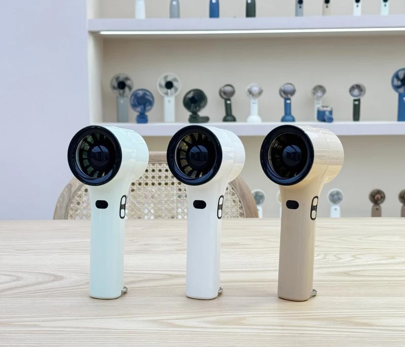 Unisex Bærbar Håndvifte med kraftig batteri og kompakt design Luvikno
