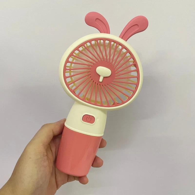Unisex Bærbar Håndvifte i kreativ Kanin-design Luvikno