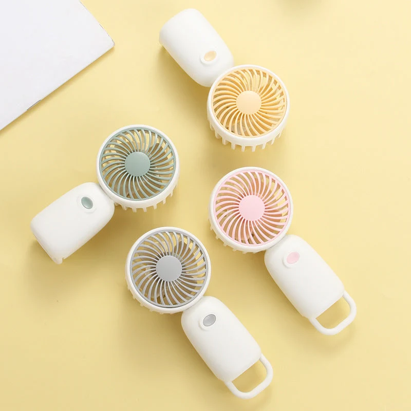 Unisex Bærbar håndholdt ventilator med USB-lademulighed Luvikno
