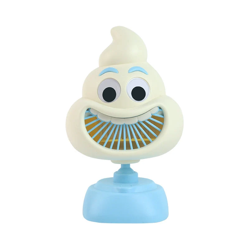 Unisex Morsom Mini-Ventilator med bevegelig hode Luvikno
