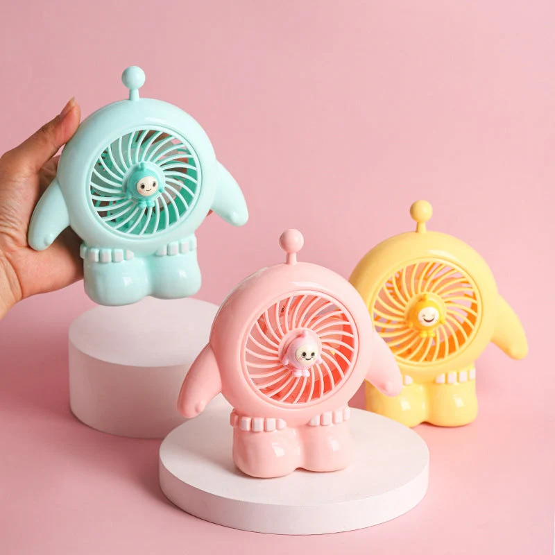 Unisex Morsom Håndvifte i kreativt Robotdesign Luvikno