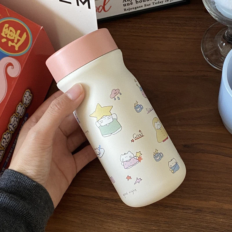 Damen Isoliertrinkflasche mit kreativem Tierdesign Luvikno