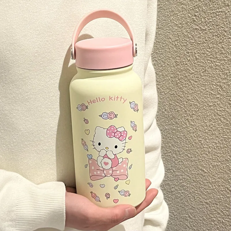 Dame isolert drikkeflaske med kreativt Hello Kitty-design Luvikno