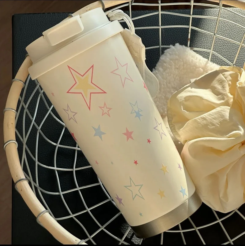 Dame isolasjonskop med praktisk bærehåndtak og sjarmerende Hello Kitty-design Luvikno