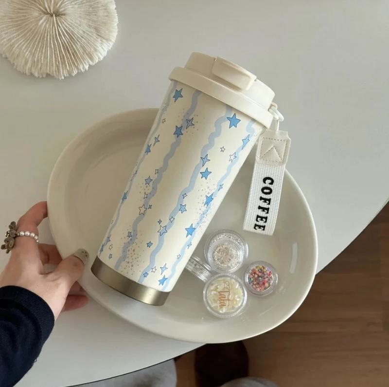 Dame Isolerende Drikkekopper med søtt Hello Kitty design Luvikno