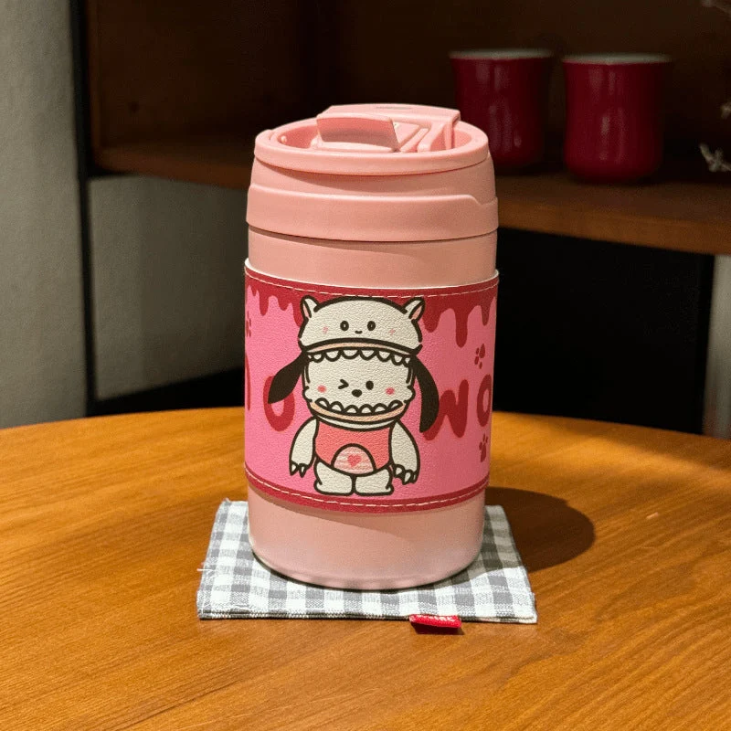 Damen Isolert Kaffe kopp med søtt kaninmotiv Luvikno