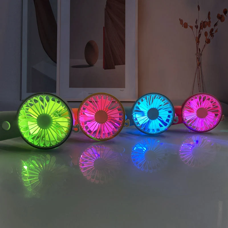 Unisex Bærbar Mini-Vifte med USB-tilkobling og ergonomisk design Luvikno