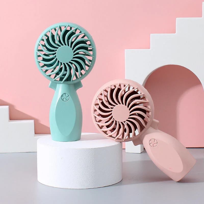 Unisex Bærbar Mini-Vifte med ergonomisk håndtak Luvikno