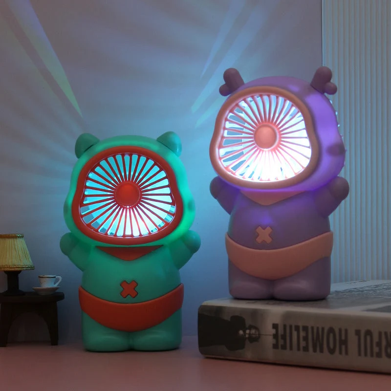 Unisex Bær-design bærbar mini-vifte Luvikno