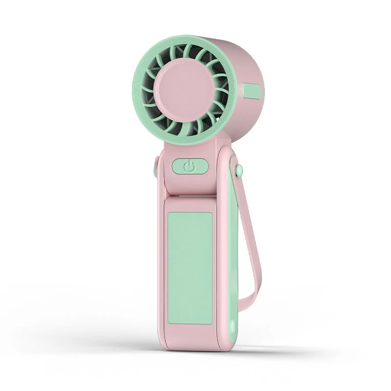 Unisex Bærbar Håndvifte med USB-ladefunktion og fleksibelt design Luvikno