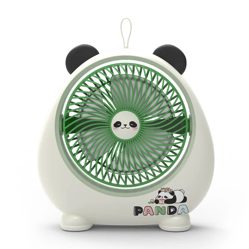 Dame Bærbar Håndvifte med stilfullt Panda-design Luvikno