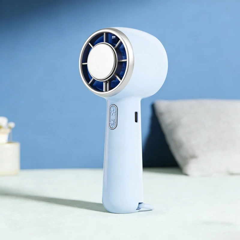 Dame Bærbar Håndvifte med ergonomisk design og USB-ladefunksjon Luvikno