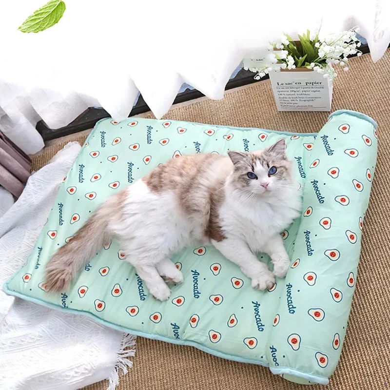Ice Silk Cooling Mat for Dogs & Cats🐶 | Luvikno