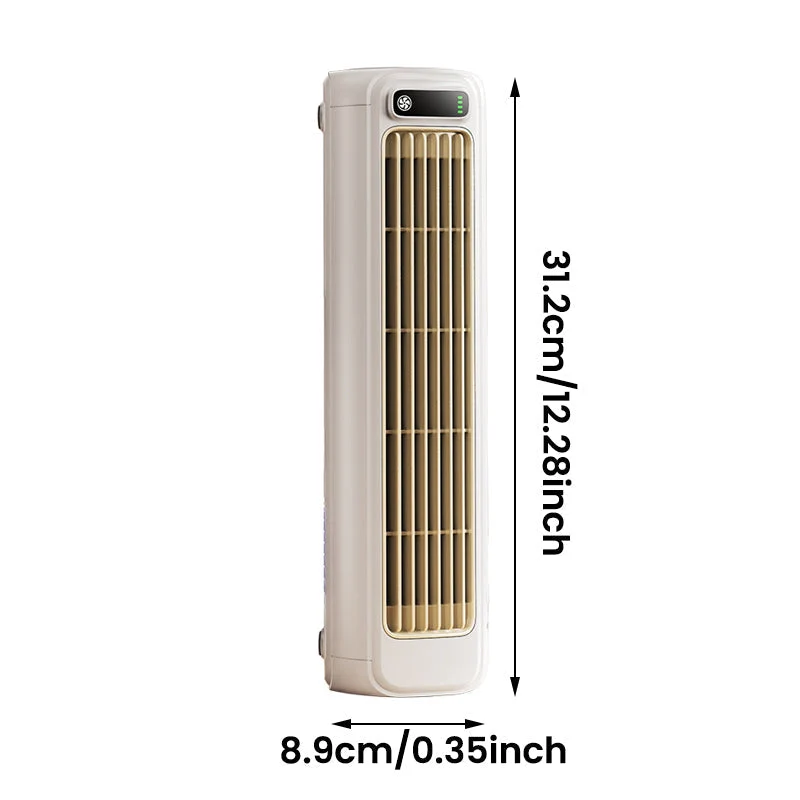 AirWave – Bærbar oppladbar klimaanlegg med 12 timers batterilevetid | Luvikno