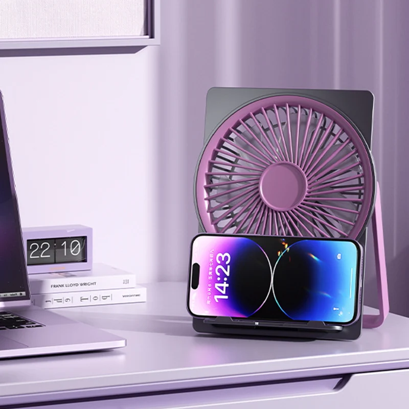 Ultrathin, oppladbar mini vifte med USB-port | Luvikno
