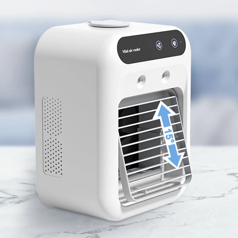 Mini bærbar klimaanlegg med kjøle- og fuktefunksjon | Luvikno