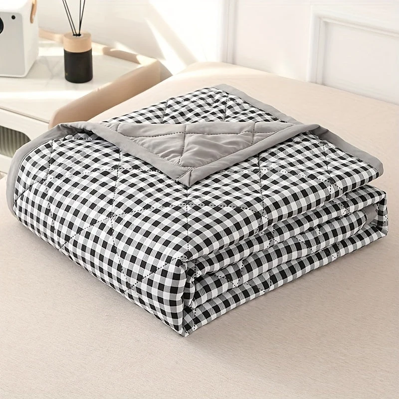 Elegant Preppy Rutete Sommerteppe for Kule Netter | Luvikno