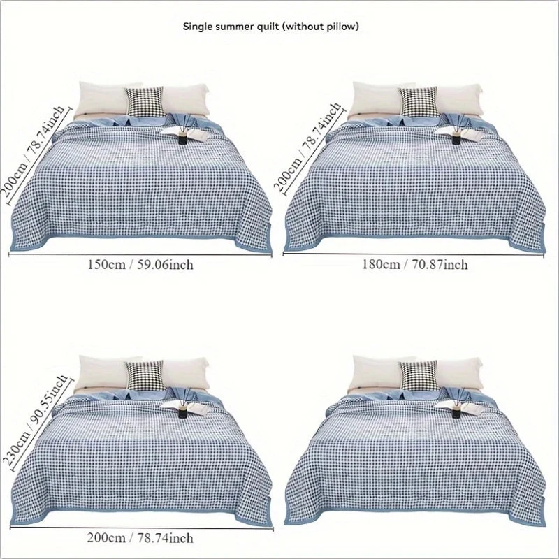 Elegant Preppy Rutete Sommerteppe for Kule Netter | Luvikno