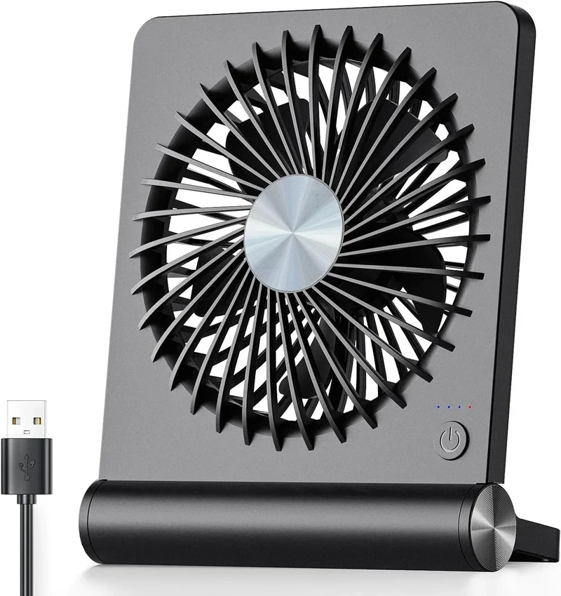 Ultra Quiet USB Skrivebordsvifte - Kraftig - Kompakt - Energieffektiv | Luvikno