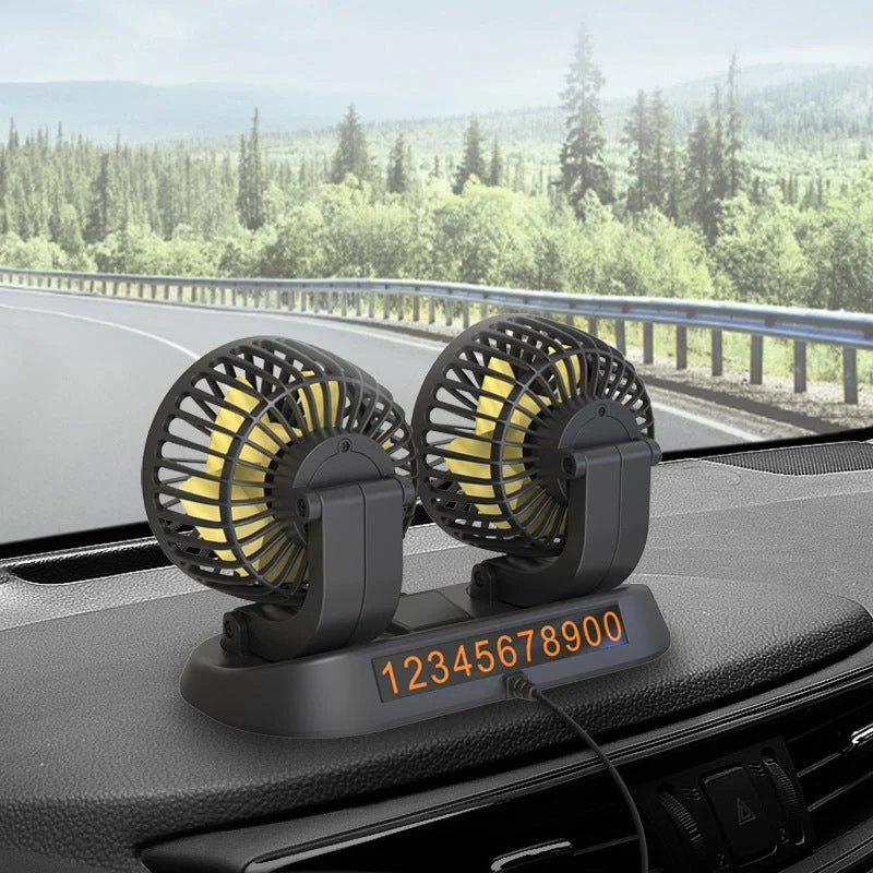 Auto-kjølevifte | Nyt en behagelig bris mens du kjører! | Luvikno