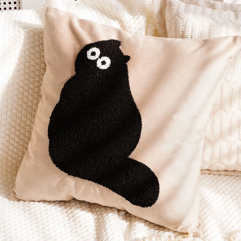 Damer Strukturert Putetrekk med Elegant Stripet Design Luvikno