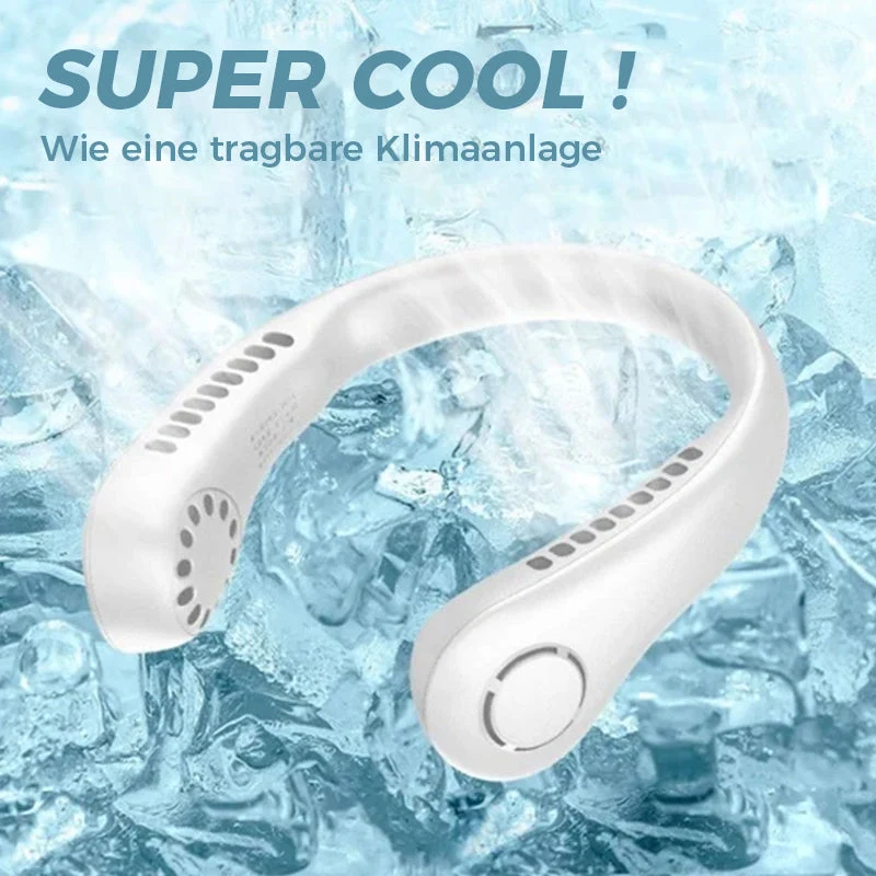 Ny bærbar nakkevifter | Luvikno