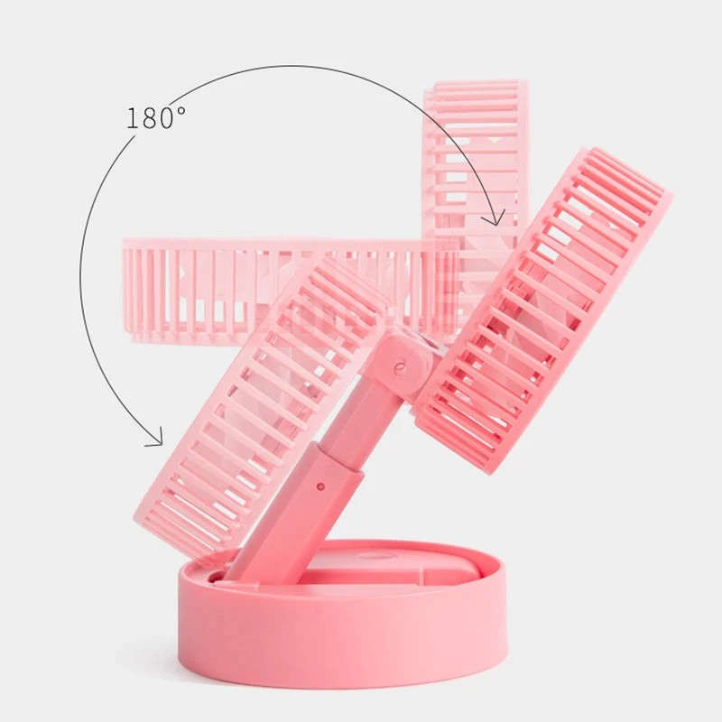 Mini vifte med sammenleggbar teleskopisk telefonholder | Luvikno
