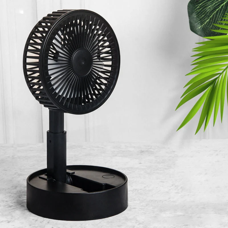 Mini vifte med sammenleggbar teleskopisk telefonholder | Luvikno