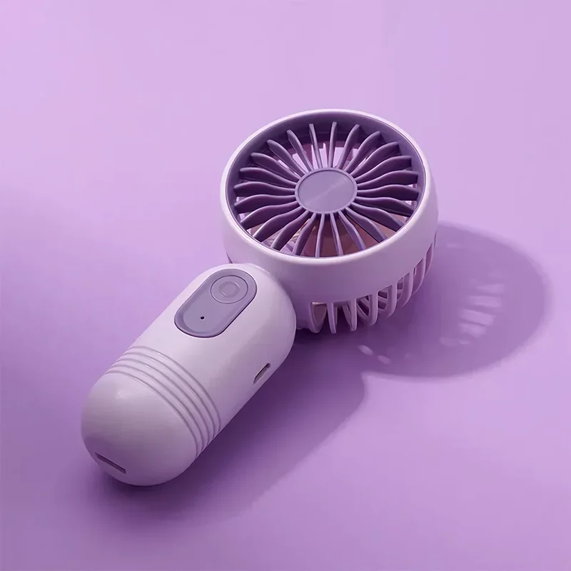 USB Oppladbar Mini Bærbar Vifte Med 3 Hastigheter | Luvikno