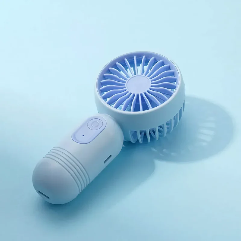 USB Oppladbar Mini Bærbar Vifte Med 3 Hastigheter | Luvikno