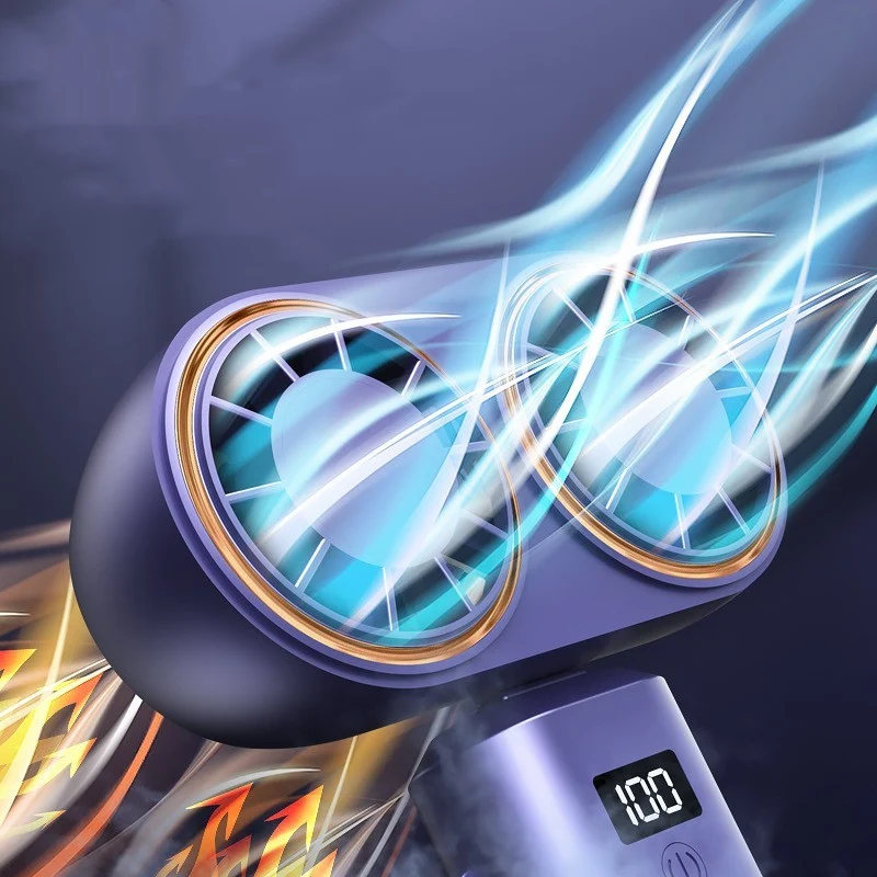 Sammenleggbar USB Nakkeventilator | Luvikno