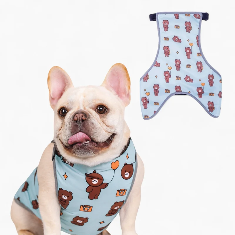 CooLie Frenchie Kjølevest – Sommer Magebeskyttelse Komfort | Luvikno