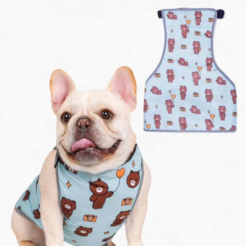 CooLie Frenchie Kjølevest – Sommer Magebeskyttelse Komfort | Luvikno