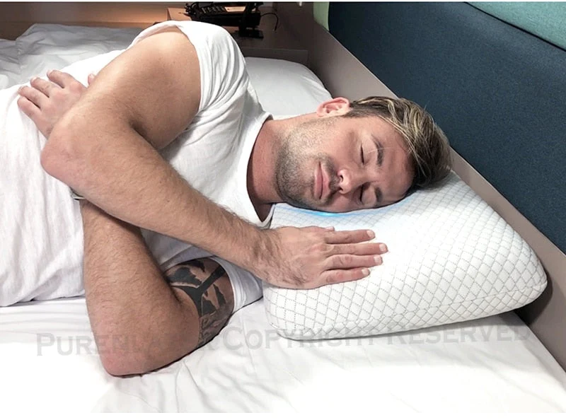 Premium Cooling Gel Memory Foam Pillow | Luvikno