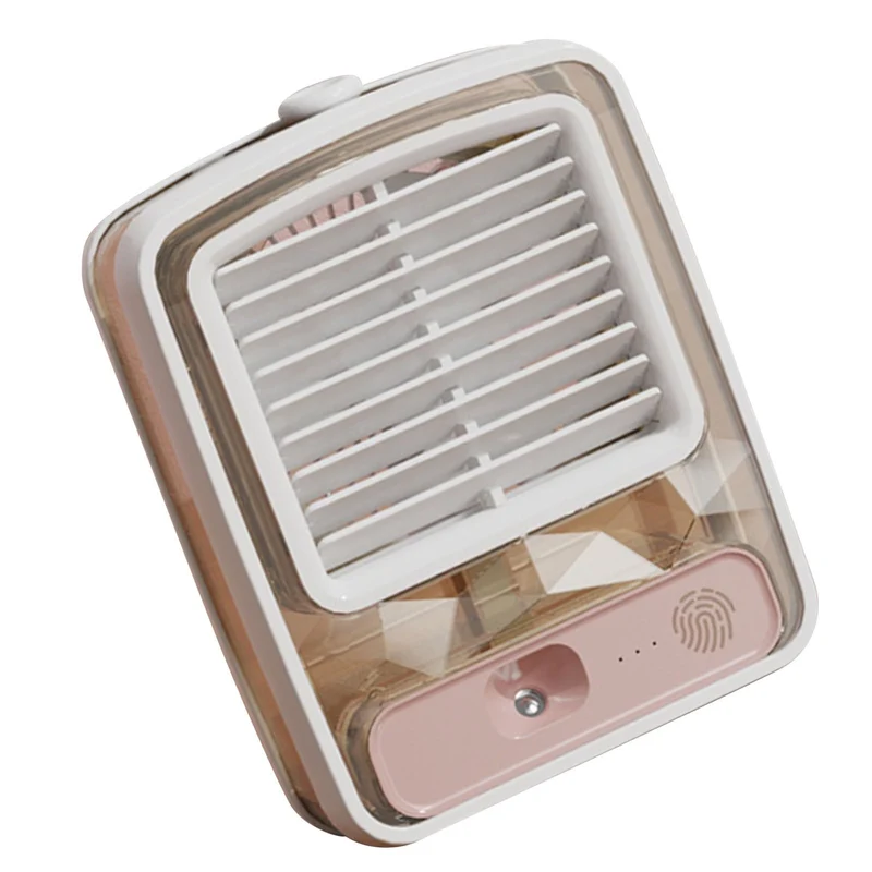 Vannkjølt skrivebordsvifte, med humidifier spray - Ulike farger | Luvikno