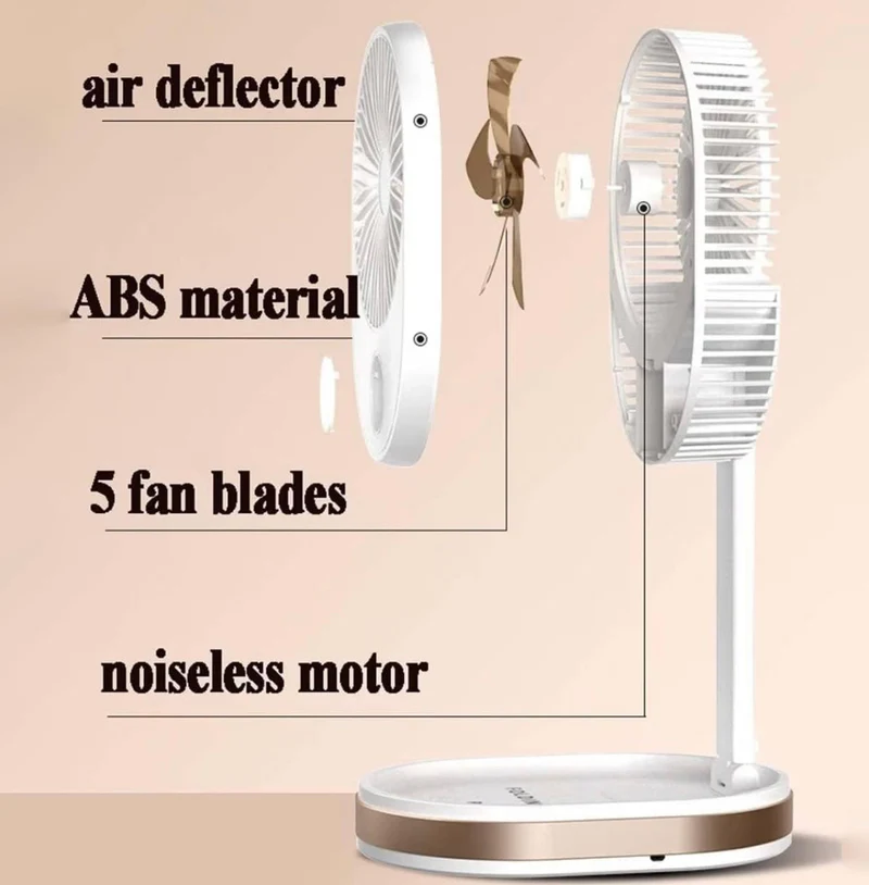 MULTI-FUNCTION FOLDING FAN WITH LIGHT | Luvikno