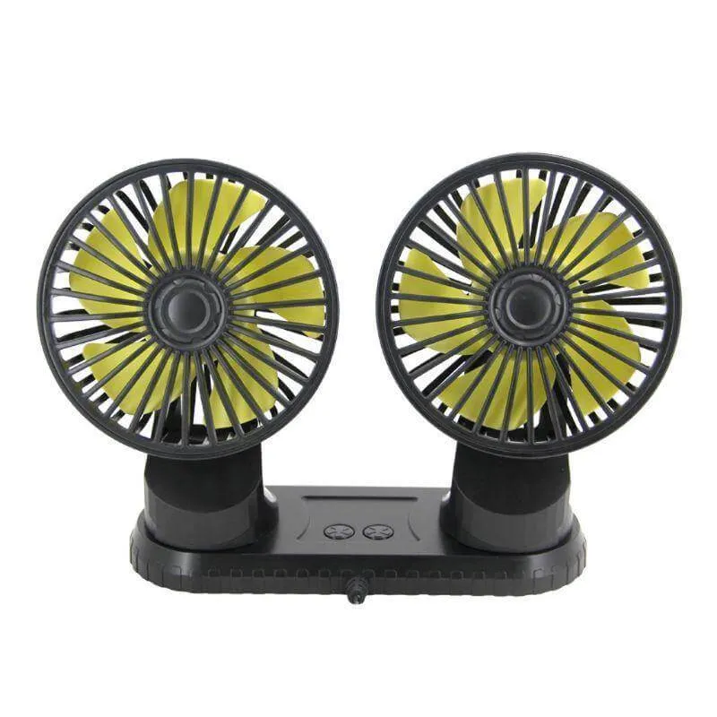 Universell justerbar USB dobbel vifte | Luvikno