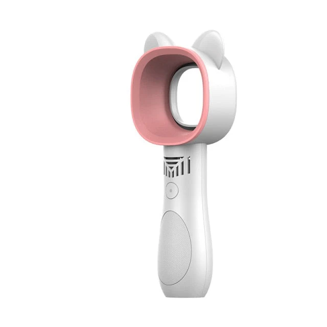 Moderne Oppladbar Mini Katt Bladeless Vifte | Luvikno