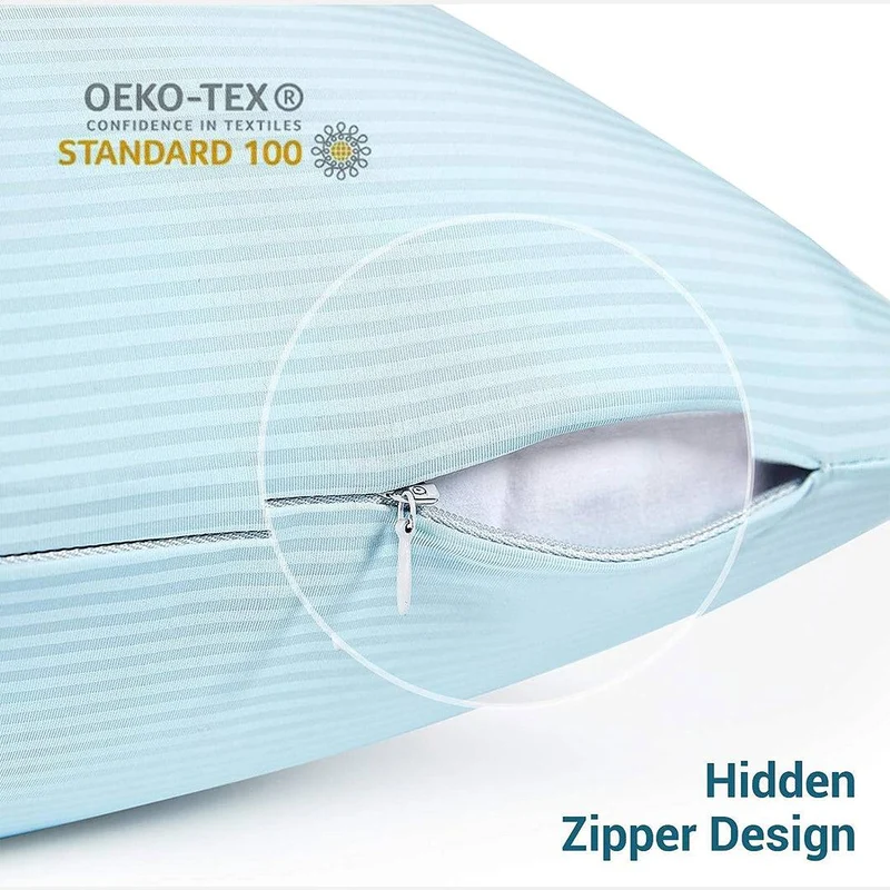 Kjølepillowcase – Elastisk Spandex, Q-Max 0.38, for Standard & Queen Størrelse | Luvikno